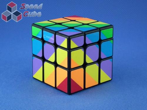 MoYu YJ Unequal / Inequilateral 3x3x3 Black