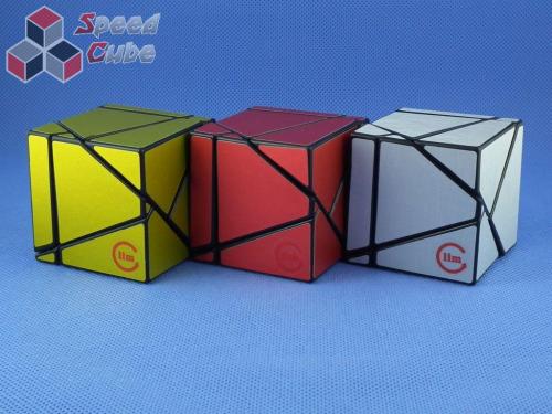 Funs Lim Ghost Cube 2x2x2 Black Body Red Stickers