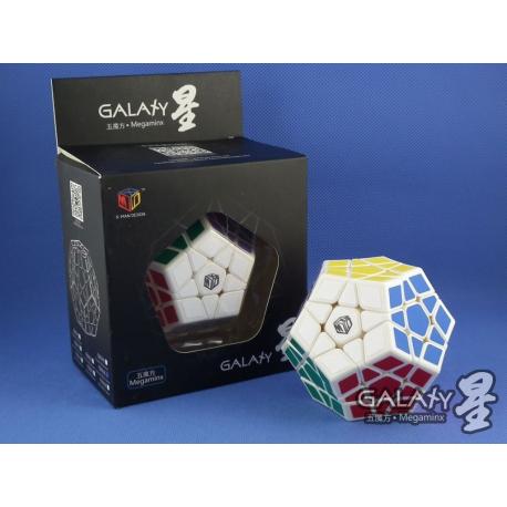 QiYi MoFangGe X-Man Megaminx GalaXy Concave Biała