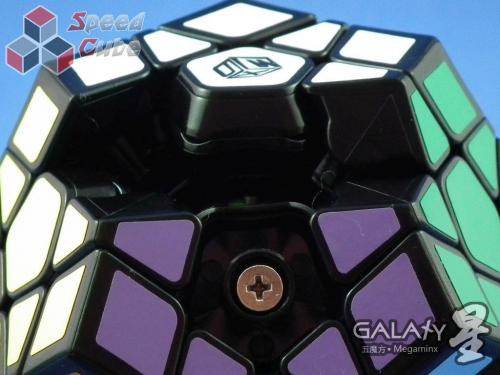 QiYi MoFangGe X-Man Megaminx GalaXy Concave Czarna
