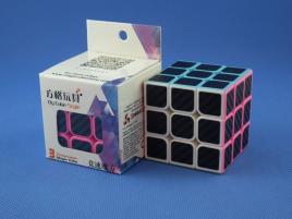 Cube Style 3x3x3 PiNK- CarBon stickers 57 mm